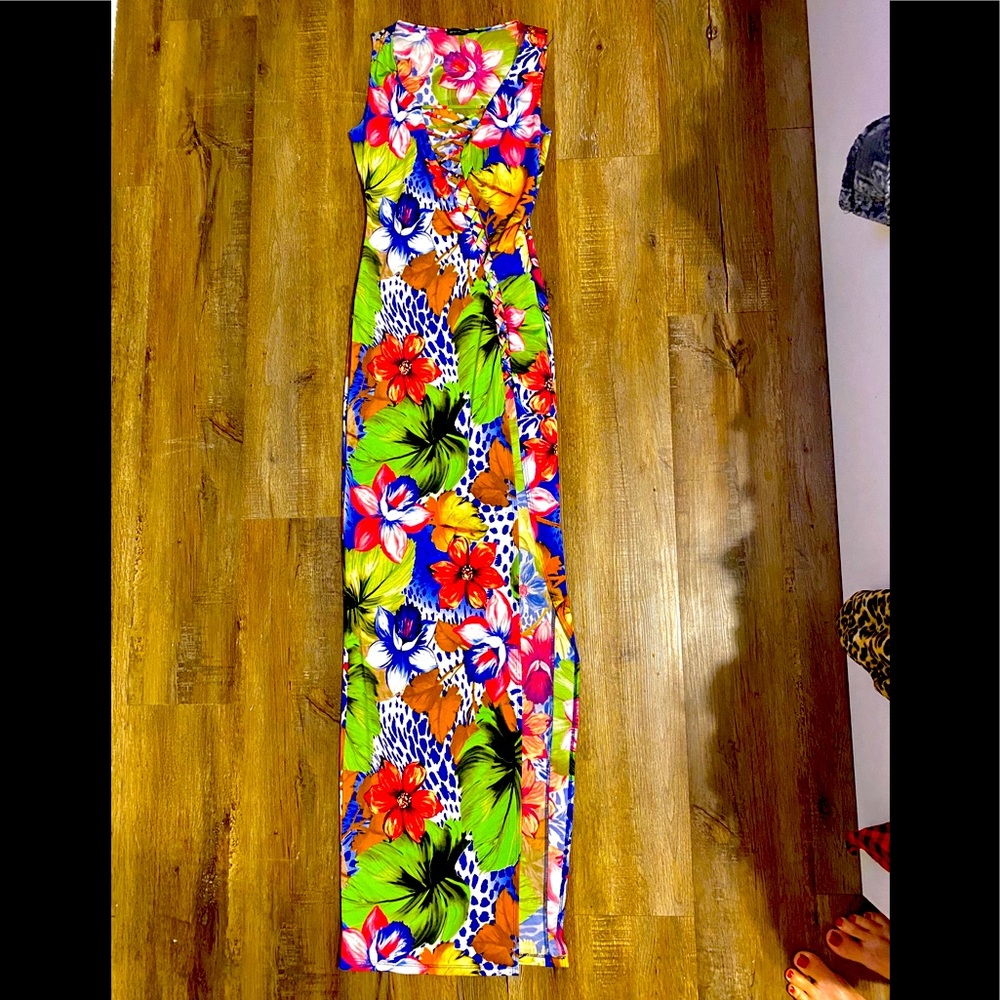 Floral maxi